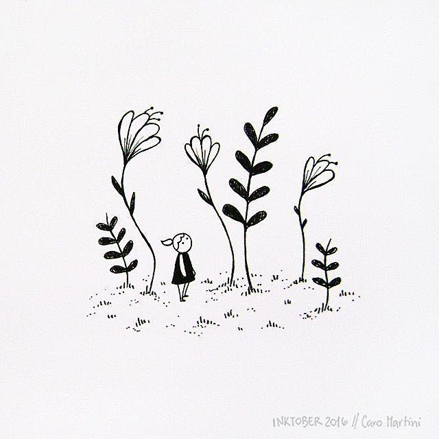 一组简单的手绘插画大家喜欢可以试试哦