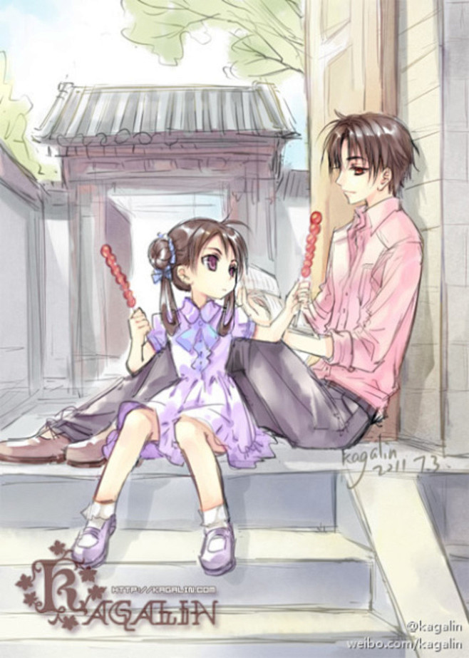 左霍秀秀右解语花画师kagalin