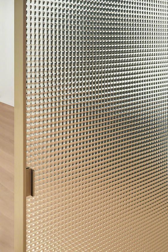 室内设计长虹玻璃的运用来自意匠id微博