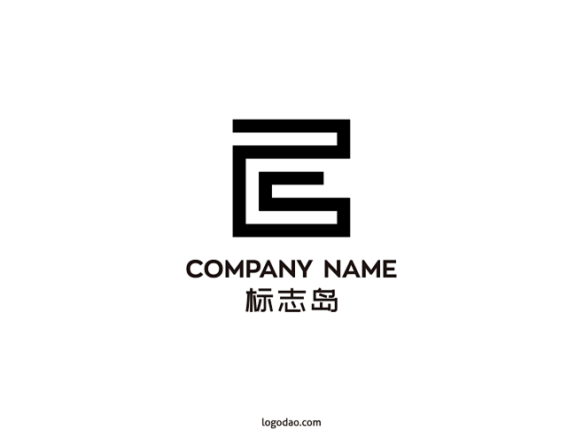 e英文字母公司logo设计e英文字母素材下载