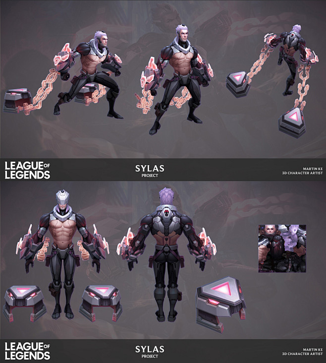 解脱者 塞拉斯——源计划:逆流(游戏建模.