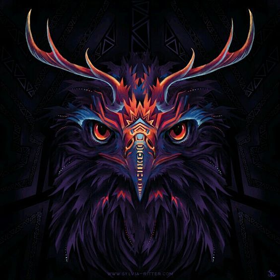 设计秀超炫的动物头像插画67676767