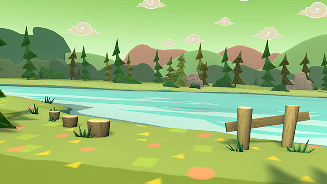 熊出没精美场景图