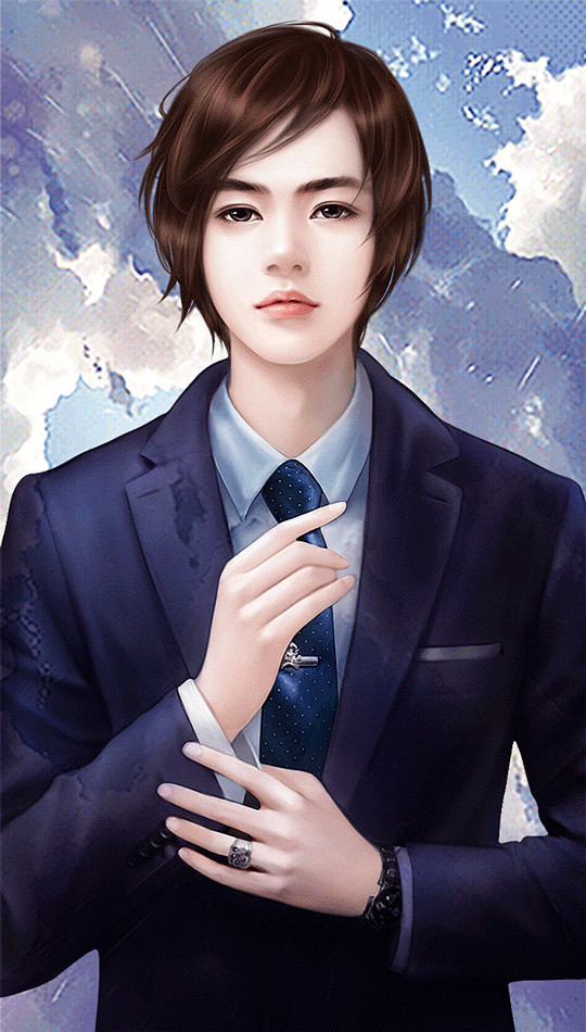 人物立绘橙光插画子墨绘心