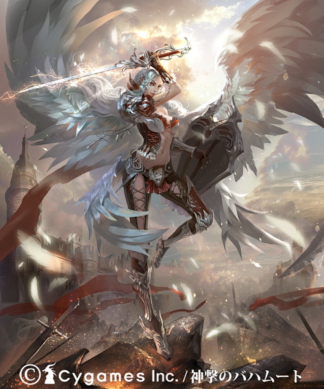 天使原画来自cgbookcn1038