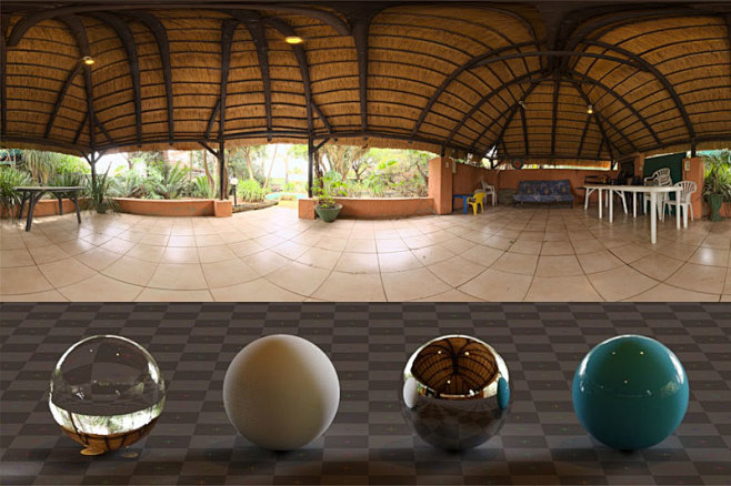 拉帕室内逆光效果的hdri贴图hdr