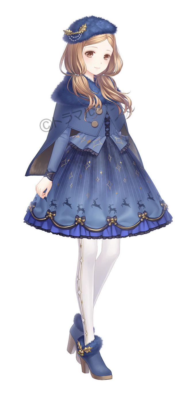 奇迹暖暖服装设计圣诞套