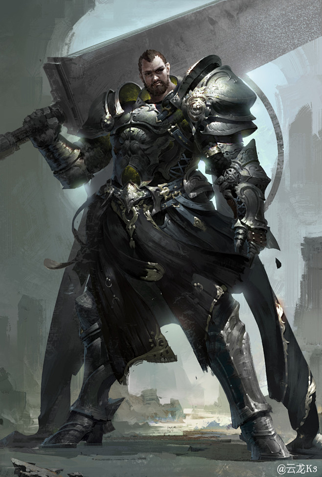 16:23:12微博:@云龙k3云龙cg交流群 427598310【角色原画】 战士明明