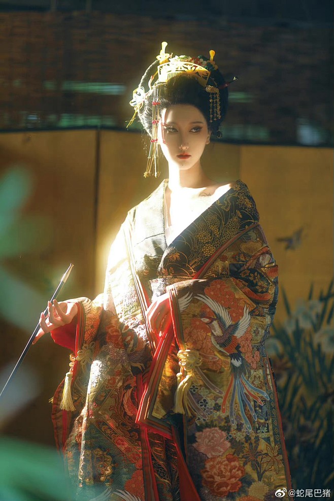 东方系列实拍日本古装女性角色生活战争