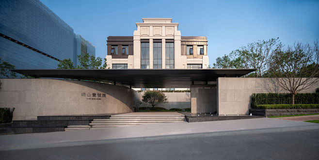 实景展示类青岛融创崂山壹号院hhlloo崂山壹号院以无限融合山海栖居