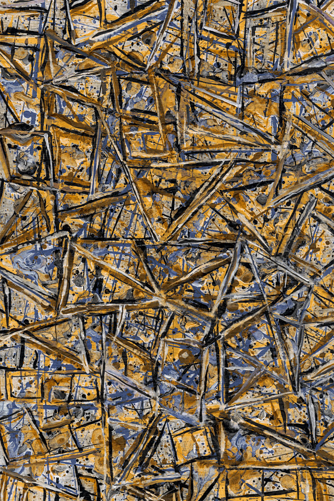 抽象水彩油画肌理水彩油画艺术水彩