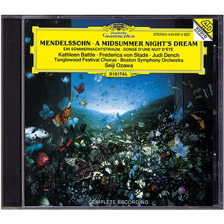dg4398972门德尔松仲夏夜之梦偶然音乐作品小泽征尔1cd