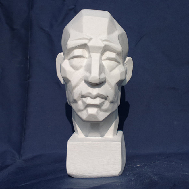 石膏切面老人 迷你切面人 切面人石膏像 小切面人14cm-淘宝网头像格非