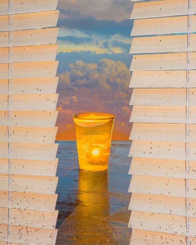 日落时分/ ins:tinycactus #遇见艺术# #艺术绿洲