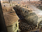 Kings Landing under attack, Kieran Belshaw : These are some early concepts as we were developing the design and look for the new Kingslanding set, some of the work using 3D by my colleague Ulrich Zeidler.