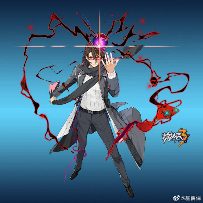 崩坏3瓦尔特杨基础上的二次设计大汉画的很开心最后是隐藏人士点的