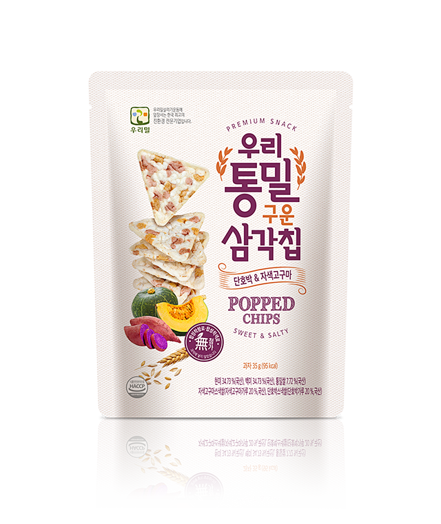 韩国饼干粗粮设计包装