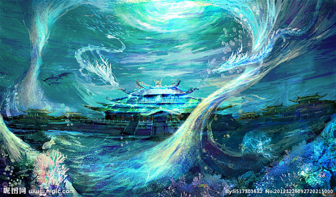 魔幻龙宫设计图