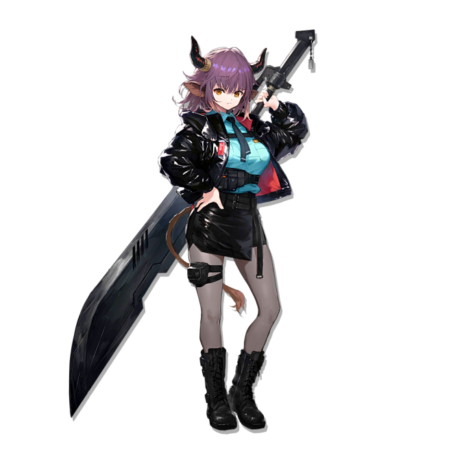 明日方舟立绘铸铁1png