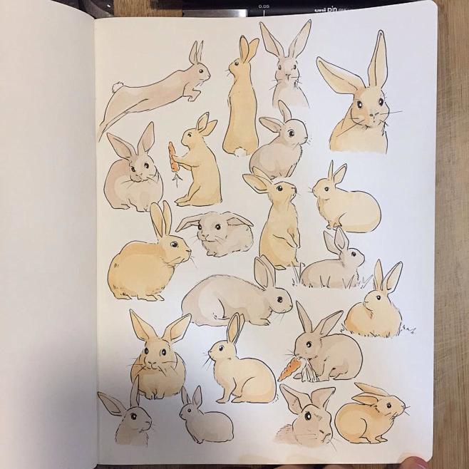 ikedda水彩插画集二