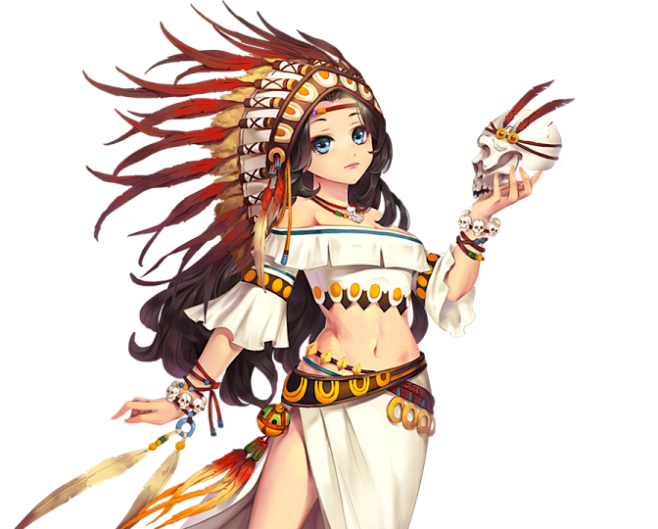 印第安少女