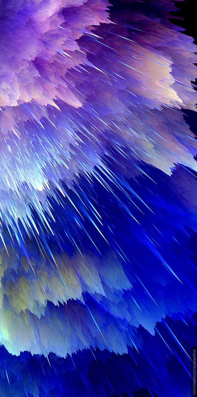 唯美梦幻彩星空