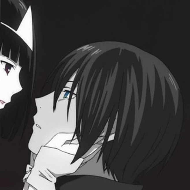 动漫情侣头像bg野良神