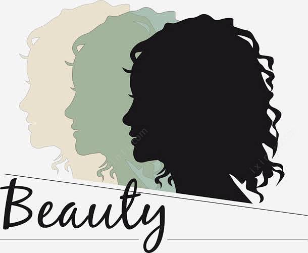 女性侧脸剪影图标高清素材logo设计医疗美容女性侧脸剪影女性侧颜