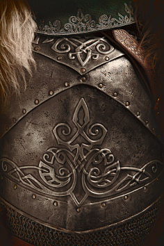 皮甲参考-花瓣网|陪你做生活的设计师 | 狮子头)肩甲 (10)