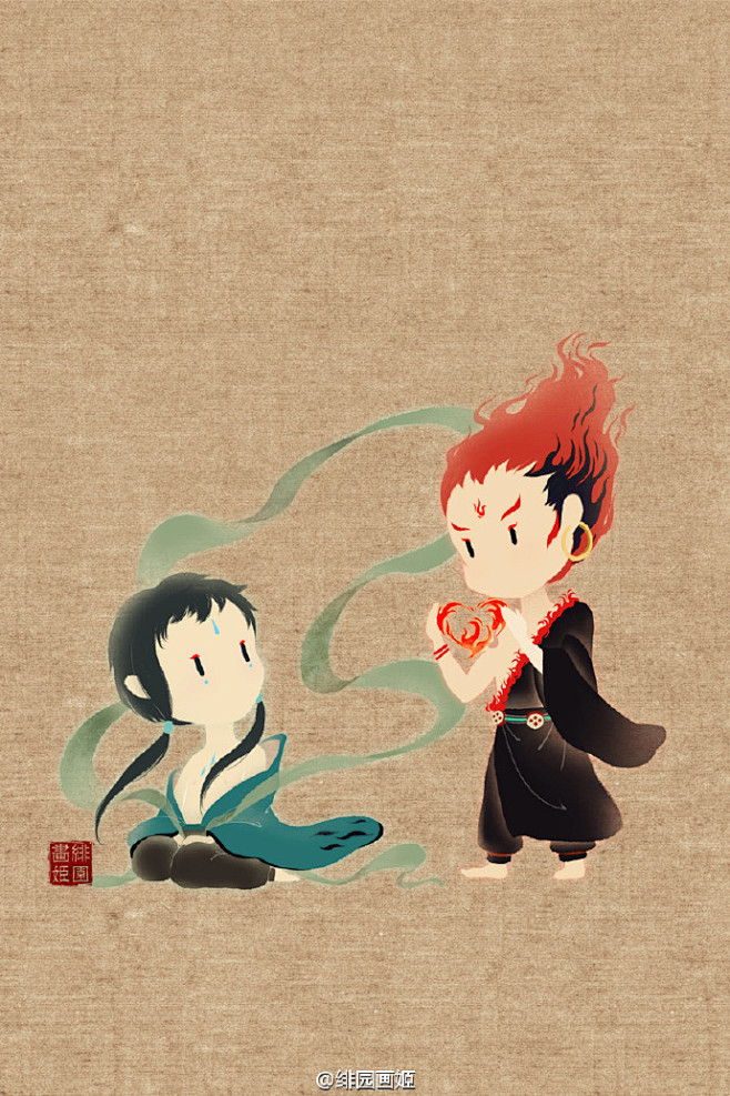 赤松子and祝融……低调摸鱼