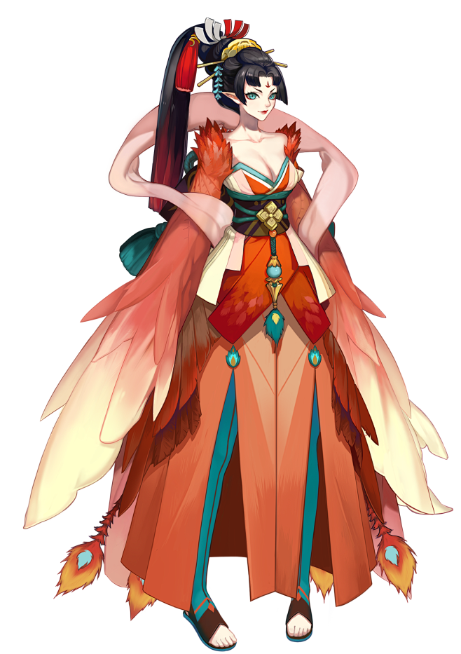 凤凰火觉醒前立绘