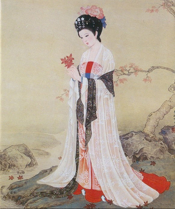 大師國畫仕女圖4