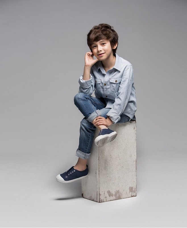 国外模特小孩小模特男童女童幼儿