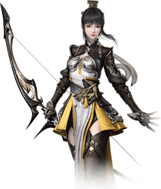 女角色东方弓箭手