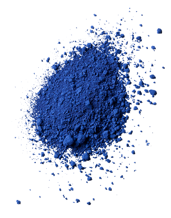 蓝色粉末png
