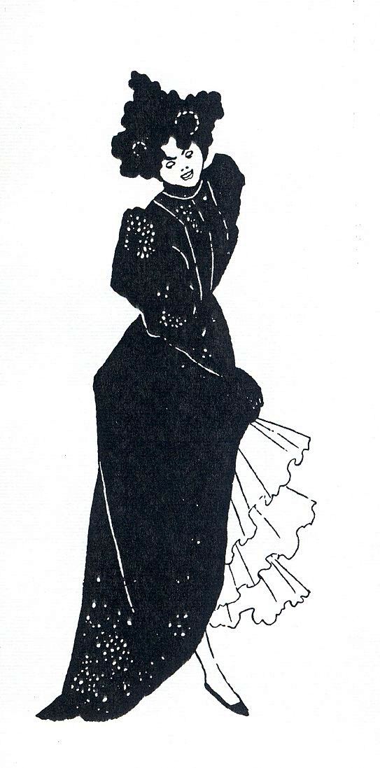 奥博利比亚兹莱aubreybeardsley18721898的黑白世界上全球画廊搜狐