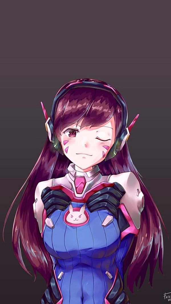 dva爱你哟守望先锋dva动漫壁纸特辑新闻频道手机搜狐