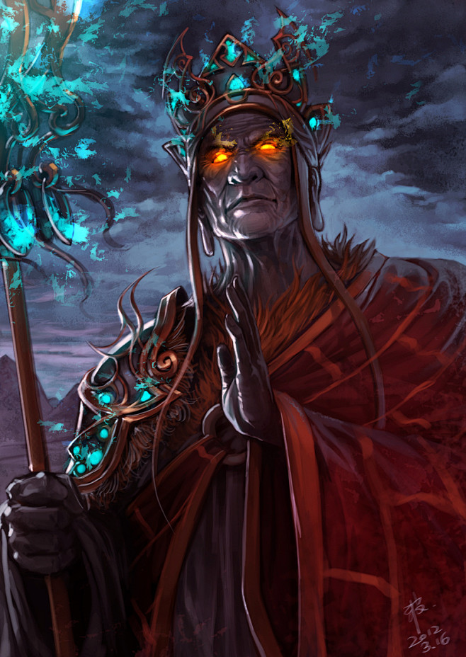 zxbvincent的插画唐僧