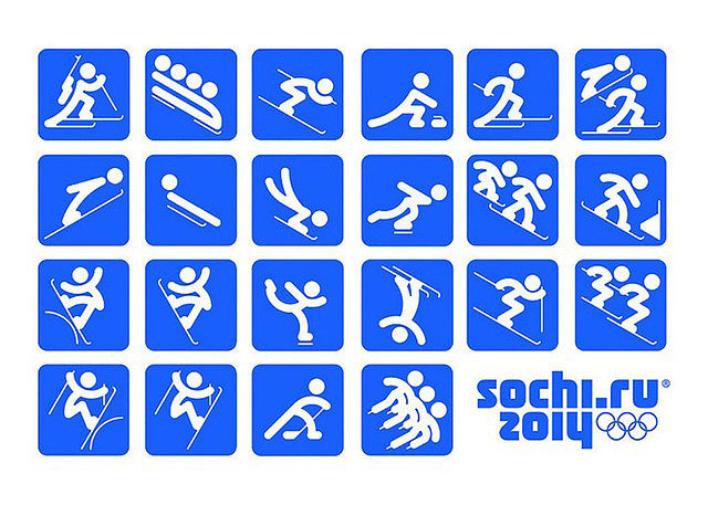 冬奥运动项目标志图图片