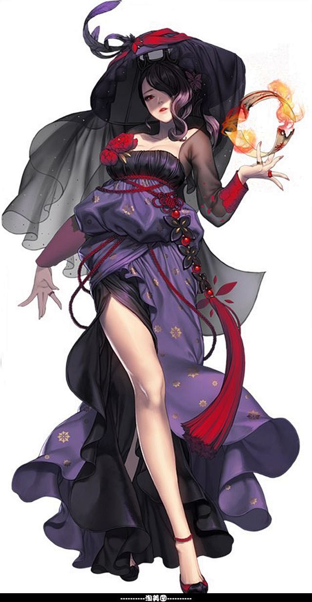 游戏原画漫画插画动画素材参考淘宝网