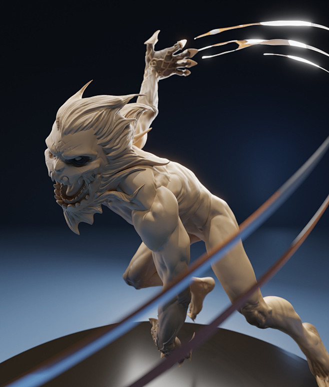 beasttitanvsleviredesigninzbrushgianlucarolliapersonal