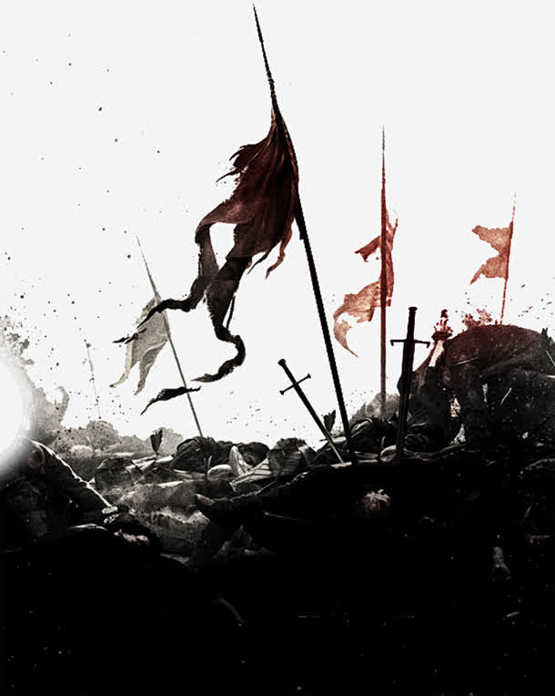 战斗完的战场战国