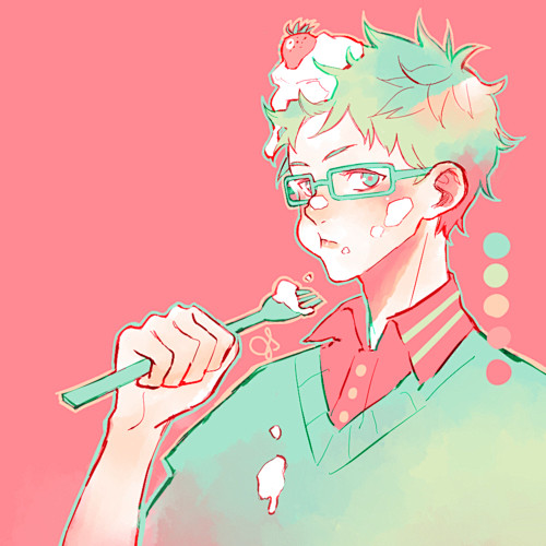 月岛萤#排球少年