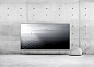 ARTE / TV : ARTE is a great work that will make the user's space shine. The speaker which shaped a rock and the screen connected to it proposes a new TV design which was not seen in the past. The screen like being stuck in a rock eliminates all unwanted e
