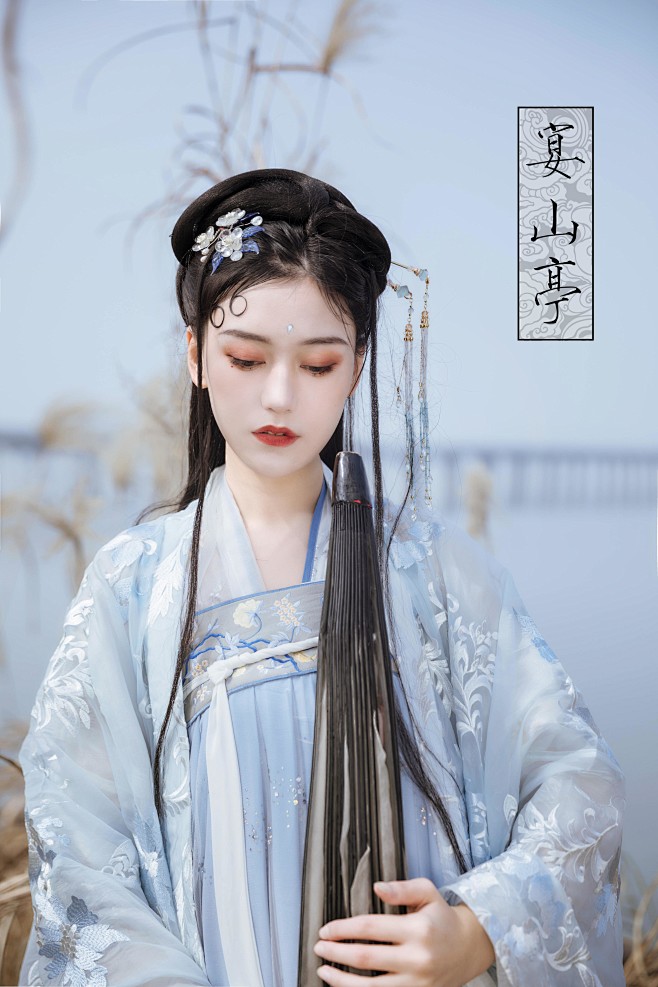 宴山亭原创传统汉服女新品云梦大袖衫上襦齐胸齐腰襦裙套装淘宝网