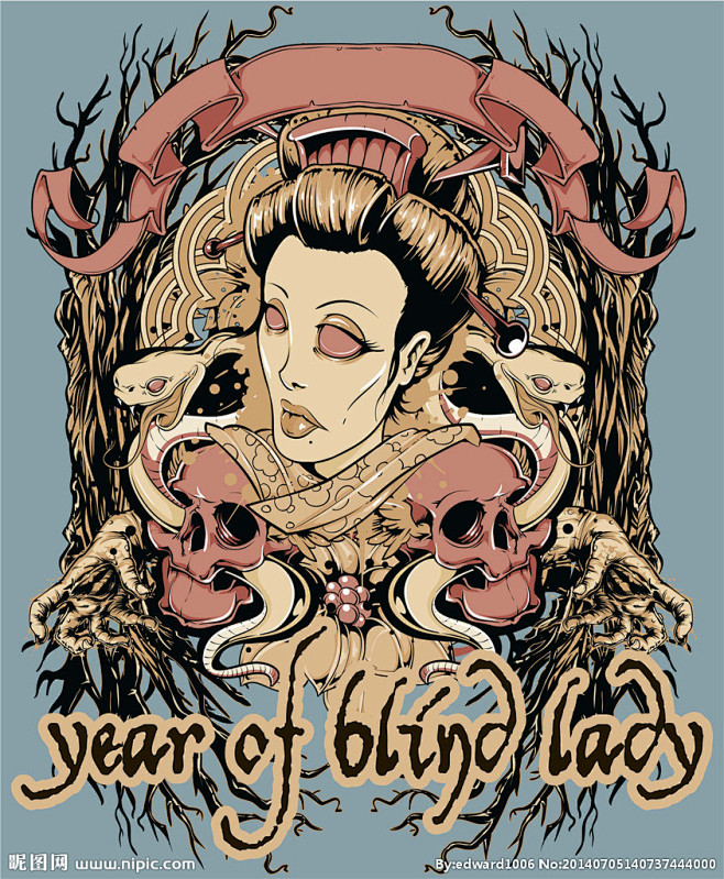 21:59:12t恤设计纹身图案b 画家-切尸红人魔风壳同采自www