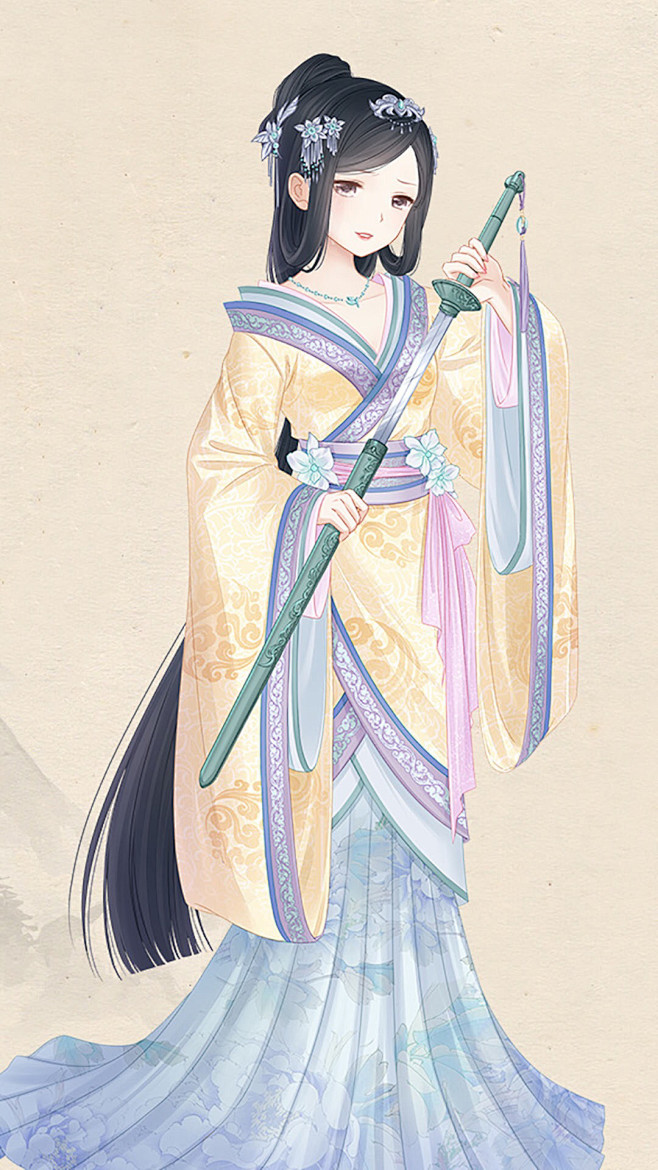 ㄐㄩㄣˋ从丶小燕纸转采于2021-07-29 13:31:27古风人设立绘ㄐㄩㄣˋ