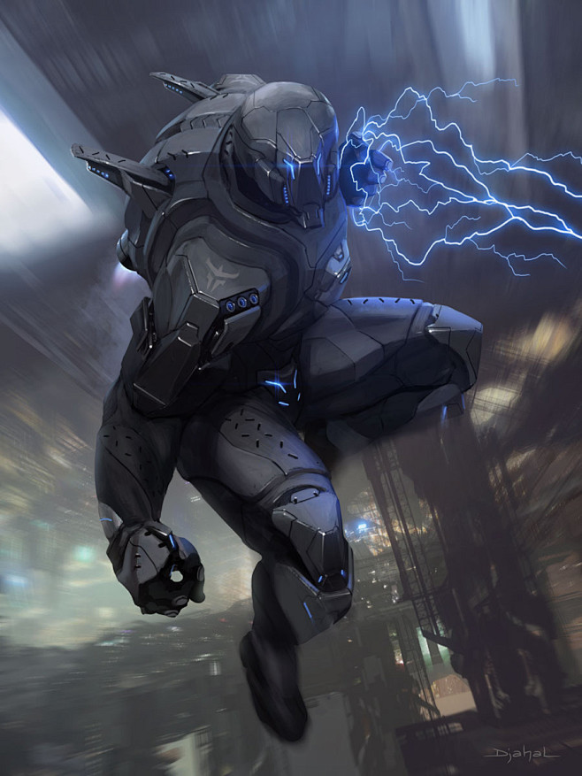 17:36:03赛博朋克 (307)未来 科幻战士麦田里*守望者该采集也在以下