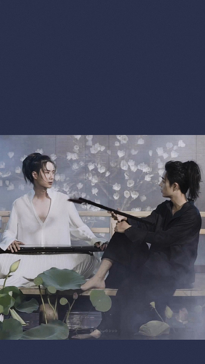 时尚芭莎肖战王一博拍摄