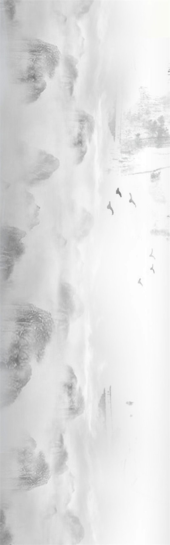 2000新中式横幅中国风背景边框荷花山脉古典艺术海报psd分层素材淘宝